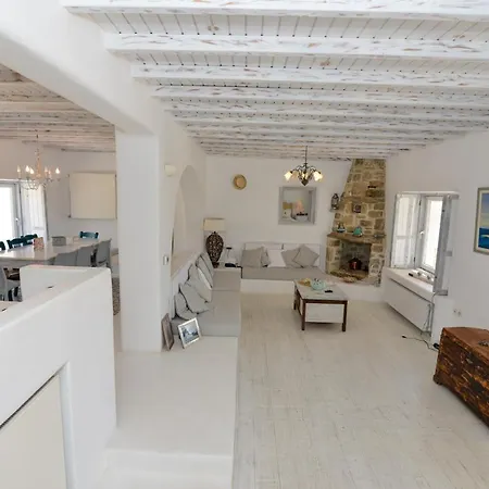 Mykonos 4 Bedroom Cycladic With Free Parking Вилла Ано Мера