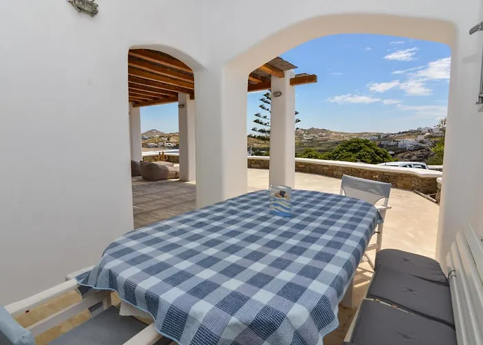 Mykonos 4 Bedroom Cycladic With Free Parking * Ano Mera