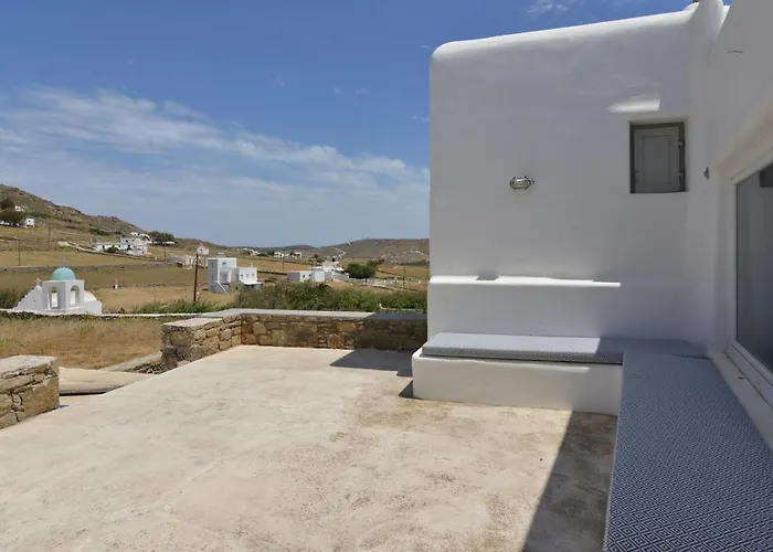 Mykonos 4 Bedroom Cycladic With Free Parking ヴィラ *